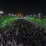 ببینید | اقدام جالب ارتش عراق در روز ولادت حضرت عباس در بین‌الحرمین