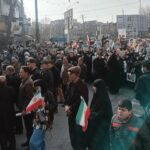 ببینید |‌ وداع مردم تهران با پیکر ۱۰۰ شهید مدافع امنیت