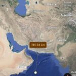 عکس | فاصله دقیق ناو آبراهام لینکلن با ایران مشخص شد