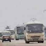 ببینید / تصاویری از انتقال زندانیان داعش از سوریه به عراق