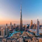 ببینید / لحظۀ اصابت پهپاد در دبی با نمای برج خلیفه