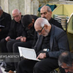 نهمین سحر با مناجات خوانی در حرم امام رضا(ع)