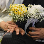 پیوند آسمانی ۱۵۰۰ زوج دانشجو در حرم مطهر امام رضا(ع)