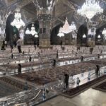 پذیرایی از ۴ هزار نفر از معلمان در ضیافت افطار حرم امام رضا(ع)