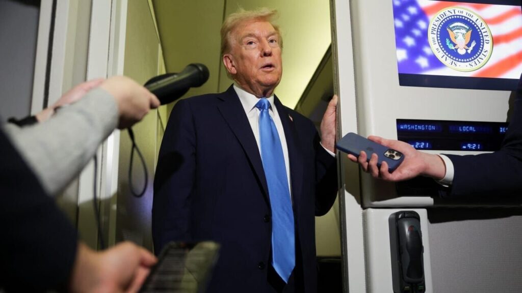 ببینید | ترامپ: ۱۵ روز حداکثر ضرب‌الاجل توافق با ایران است