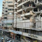 ببینید | اولین تصاویر از حادثه مرگبار فرو ریختن یک ساختمان در طرابلس لبنان