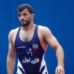 ببینید |  تصاویر اتحادیه جهانی کشتی از رقابت حسن یزدانی با حریف آمریکایی