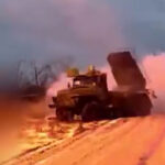 ببینید | حمله موشکی روسیه به یک پایگاه نظامی اوکراین