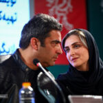 تصاویر | قاب‌هایی جالب از الناز ملک و منوچهر هادی در نشست فیلم «خیابان جمهوری» در جشنواره فیلم فجر