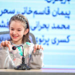 تصاویر | دختربچه‌ای که توجهات را در جشنواره فجر به خود جلب کرد؛ نشست فیلم قایق‌سواری در تهران