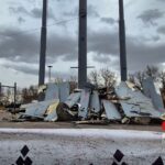 ببینید | رونمایی از لاشه پهپادهای ساقط شده اسرائیلی در جنگ ۱۲ روزه در میدان آزادی تهران