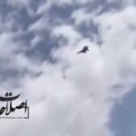 ببینید | اولین تصاویر منتسب به پرواز جنگنده در آسمان تهران