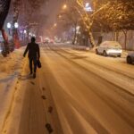 ببینید / بارش برف در تهران
