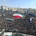 ببینید/ مراسم تشییع پیکر دبیر شورای امنیت ملی و شهدای دنا