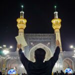 محفل معنوی قرآن به‌سر دومین شب از لیالی قدر در حرم رضوی