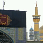عکس | مشاهده دود غلیظ در حرم مطهر رضوی در پی حمله به یک پادگان در حوالی حرم
