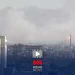 تصاویری از حملات هوایی آمریکایی-صهیونیستی به مناطقی از شرق تهران