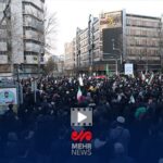 تجمع خودجوش عزاداران تهرانی در میدان انقلاب