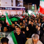 تجمع پرشور مردم آبادان در دفاع از امنیت کشور