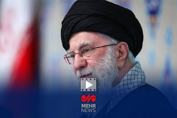 تسلیت شهادت امام خامنه‌ای از قلب غزه