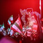 رونمایی از المان هنری «وطن» در وکیل آباد مشهد