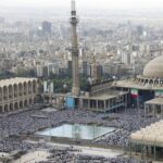 ببینید | ترافیک سنگین در خیابان‌های منتهی به مصلی تهران