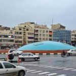 ببینید | گزارش تسنیم از محل حمله آمریکایی-اسرائیلی به اطراف میدان انقلاب تهران
