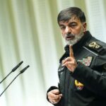 ببینید | واکنش سردار رادان در راهپیمایی روز قدس به بمباران امروز تهران