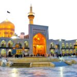 ببینید |  فریاد «مرگ بر آمریکا» حرم امام رضا(ع)