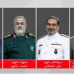 ببینید | ورود پیکر فرماندهان شهید و شهدای مردمی به میدان انقلاب