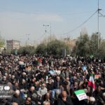 ببینید | خیل جمعیت نمازگزار در مصلی تهران