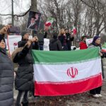 ببینید | برگزاری تظاهرات ضدجنگ در لاهه؛ حملات علیه ایران را متوقف کنید