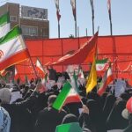 ببینید | مردم در میدان ولیعصر تهران: آمدیم جگر ترامپ را بسوزانیم