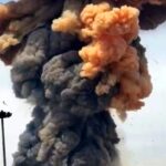 ببینید | انفجار مهیب در دیمونا پس از اصابت موشک ایران