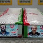 ببینید | وداع خانواده شهید لاریجانی با پیکر آن شهید و فرزندشان در حرم حضرت معصومه(س)
