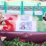 ببینید | ‌تصاویری از تشییع باشکوه پیکرهای مطهر شهیدان سلیمانی و لاریجانی در تهران