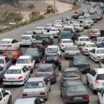 ببینید |  ترافیک سنگین چند کیلومتری در ابتدای آزادراه تهران-شمال