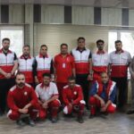 ببینید | عضویت سرمربی و کادر فنی تیم فوتبال استقلال خوزستان در جمعیت هلال‌احمر