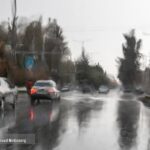 ببینید | هم اکنون بارش شدید باران بهاری در تهران