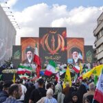 ببینید | اجتماع امام رضایی‌ها در میدان انقلاب تهران