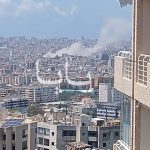 فوری / حمله به ضاحیه بیروت / در آستانه امضای تفاهم پایان جنگ اسرائیل به پایتخت لبنان حمله کرد