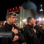 عزاداری هیئت بوشهری‌ها در حرم امام رضا(ع)