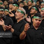 حرم مطهر امام رضا(ع) در شب تاسوعای حسینی