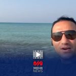 حمایت رضا یزدانی از تیم ملی فوتبال ایران در دیدار مقابل بلژیک