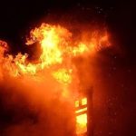 ببینید | آتش سوزی جنگلی در شهر اسپوکن در واشنگتن