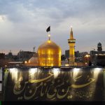 ببینید | حال و هوای حرم مطهر بانوی کرامت با حضور دسته های عزاداری در روز عاشورای حسینی