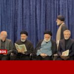 حضور فرزندان رهبر شهید انقلاب در مراسم گرامیداشت قائد شهید امت