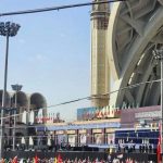 عکس | تصویر خبرگزاری رویترز از مراسم امروز در مصلای تهران