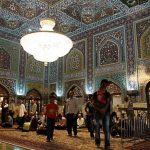 ببینید | آماده‌سازی محل تدفین پیکر رهبر شهید انقلاب در حرم مطهر رضوی