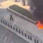 ببینید | ویدئوی دیگری از حادثه امنیتی مقابل ساختمان FBI و اداره مهاجرت آمریکا